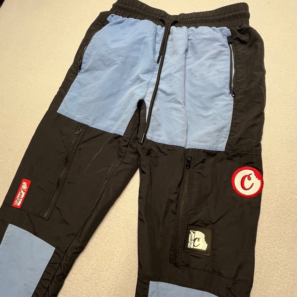 New Cookies SF Glaciers of Ice Colorblock Joggers Cargo Pants Nylon‎ Waterproof